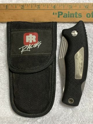 Schrade Sg7 Usa Ray Everham Signature Series Ingersoll Rand Racing Pocket Knife