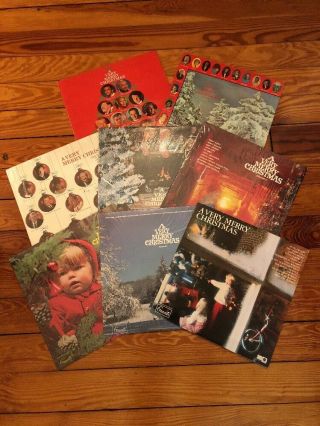 Wt Grants A Very Merry Christmas Vol.  1 - 8 8 Record Set Jackets/vinyl Nm - /nm