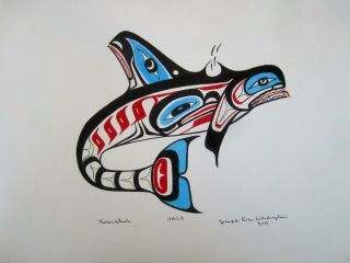 Northwest Coast Art - Haida Killer Whale - Painting