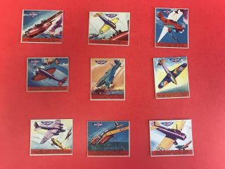 Sky - Birds 1941 Gum Cards Complete 24 Card Set And Description