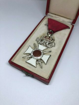 Bulgaria Royal Order Of St.  Alexander 5th Class With Crown