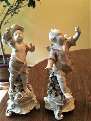 Early Bow porcelain figures 2