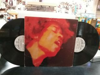 Jimi Hendrix Experience Electric Ladyland Reprise White Label Promo 1968 Vg,  /vg