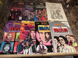 The Beatles Experience Complete Rare Rock - N - Roll Comics Set Revolutionary Vf/nm
