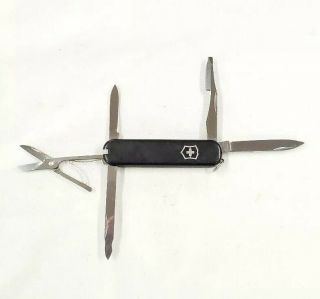 Victorinox Executive Swiss Army Knife / Black 74mm