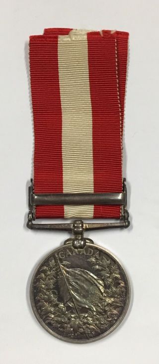 Canada 1866 - 70 General Service Medal Fenian Raid 2