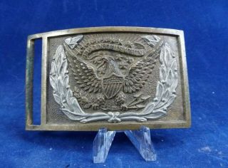 Civil War,  Model 1851,  Sword Belt Plate Buckle,  Union,  U.  S.  Army,  Vintage