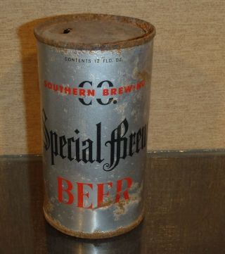 Special Brew Flat Top Beer Can Southern Brewing Los Angeles California Keglined