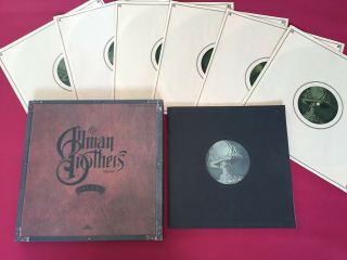 The Allman Brothers Band Dreams 6x Vinyl 1989 Box Set Lp Classic Rock Record
