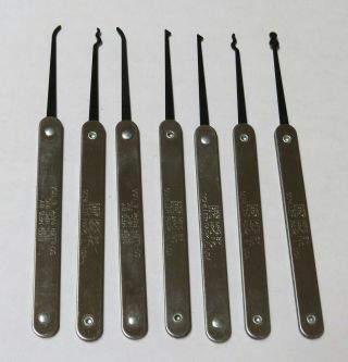 19 Piece HPC Deluxe Lock Pick Set with Leather Carrying Case Made in the USA 3