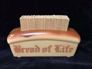 Vintage Bread Of Life Bible Verses Scripture Cards Cross Publishing Us