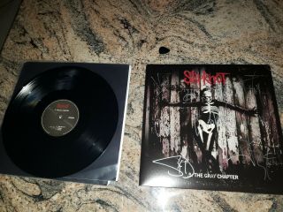 Slipknot.  5: The Gray Chapter - 12 " Vinyl Lp Record - Corey Taylor Clown Signed
