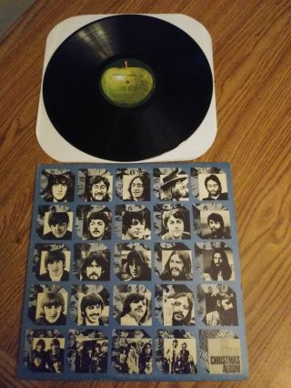 ‘the Beatles Christmas Album’ U.  S.  Fan Club Lp 1971 In Cond