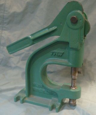 Vintage Trw 369 Usa Dot Fastener Press (arbor).
