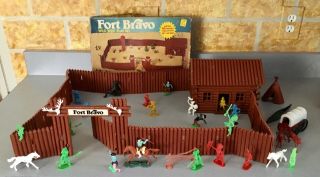 Village Fort Bravo Wild West Play Set