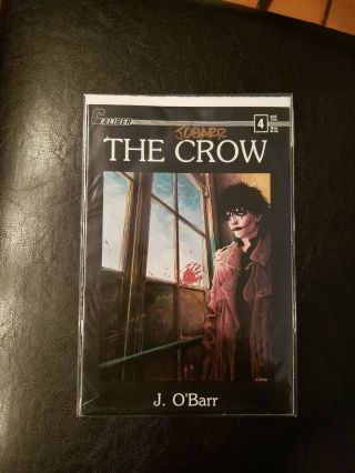 The Crow 4 Signed Caliber Comics First Print
