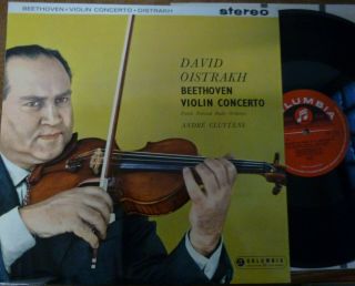 David Oistrakh - Cluytens / Beethoven Violin Concerto / Columbia Sax 2315 S/c