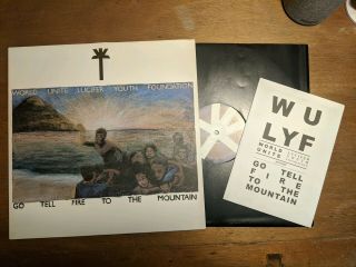 Wu Lyf Go Tell Fire To The Mountain 2011 Uk 1st Press 12 "
