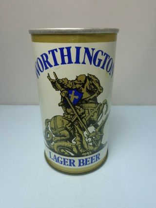 Worthington Lager Beer 34cl.  Straight Steel Pull Tab Can London