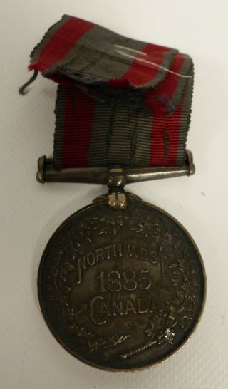 1885 Canada North West Military Medal