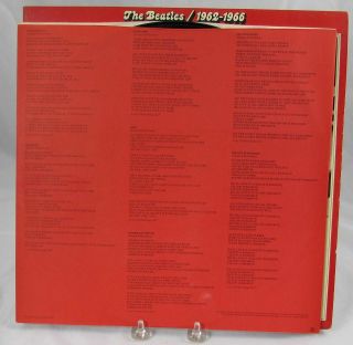 The Beatles 1962 - 1966 Double Vinyl LP Apple SKBO 3403 1973 NM 3