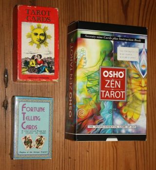 Osho Zen Tarot - - Book And Cards,  Bonus Decks