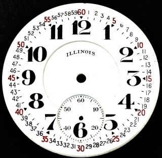 Choice &select Illinois 16s Ds Open Face Montgomery Style Dial Bunn Spec Lincoln