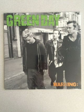 Green Day Warning Lp Very Rare Pink Vinyl Only 1,  500 Made,  Punk Rock