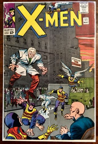 The X - Men 11 (may 1965,  Marvel) Stranger/magneto/scarlet Witch/quicksilver 5.  5