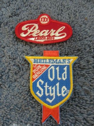 Pearl Lager Beer Xxx Patch Emblem Heilemans Old Syyle