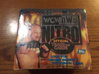 1999 Topps Wcw / Nwo Nitro Wrestling Box (36 Packs)
