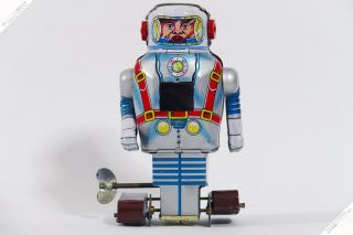 Yoneya Noguchi Horikawa Nomura Mechanical Space Man Robot Tin Japan Vintage Toy