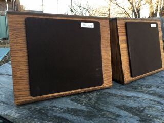 Norman Laboratories Model 200 Bookshelf Wood Vintage Speakers