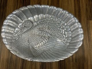 Vintage Arthur Court Turkey Platter Thanksgiving