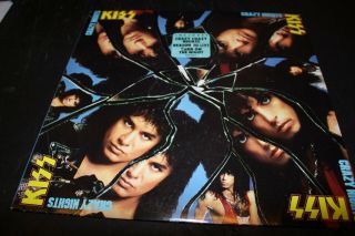 Kiss Crazy Nights Us Promo Lp Unplayed Gene Simmons Paul Stanley