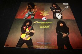 Kiss Crazy Nights US Promo LP Unplayed Gene Simmons Paul Stanley 2