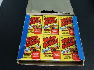 1975 Topps Wacky Packages Series 14 - Complete Box,  48 Packs