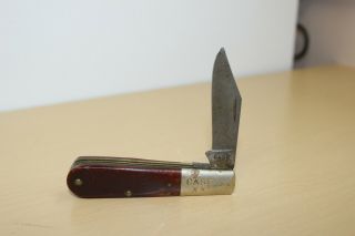 Early Case Xx Bone Handle Pocket Knife - 1 Broken Blade