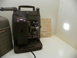 Vintage Bell & Howell 8mm Movie Projector Model 253 - A 100 2