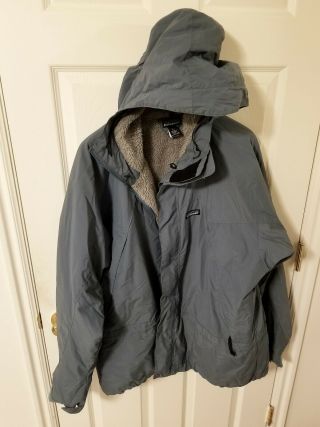 Patagonia Infurno Jacket - Fleece Lined Winter Parka - Vintage And Rare - M 