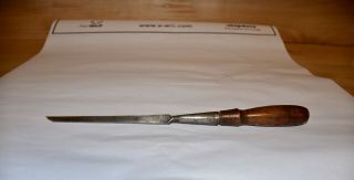 Vintage T.  H.  Witherby 1/8 " Mortise Chisel.  Circa 1850 