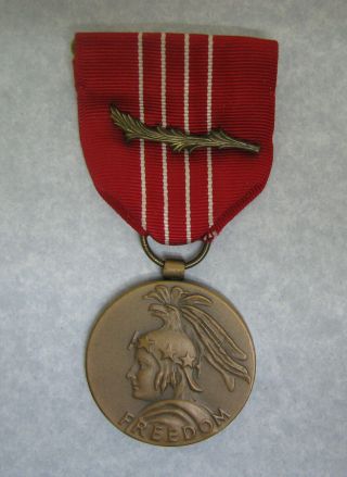 United States,  1945 - 1963 Medal Of Freedom,  With Bronze Palm,  Full Size Medal