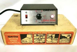 Vintage Dremel | Solid State | Motor Speed Control | Model 219