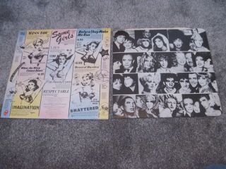 THE ROLLING STONES Some Girls 1978 UNCENSORED Rolling Stones label NEAR 3