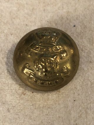 Rare 1870 - 1900 Victorian Nwmp Button Canada North West Mounted Police Pre - Ww1
