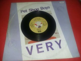Pet Shop Boys (very) Rare Lp Promo Pressed Ifesa Ecuador 1993 (incluye Regalo 7 "