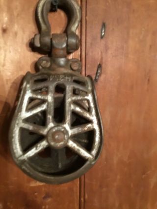 Old Myers Hay Trolley Down Pulley