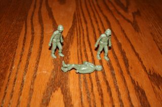 Vintage Timmee Army Medical And Wounded Soldiers (no Stretcher) - Marx,  Mpc
