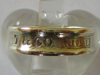 Nr Fine Vintage/antique Sterling Silver Designer Tiffany & Co Ring - Uk Size Q