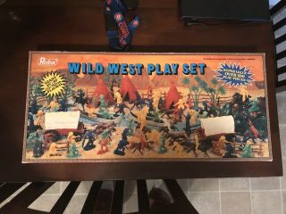 Redbox Wild West Play Set Giant Playmat 24114 Cowboys & Indians